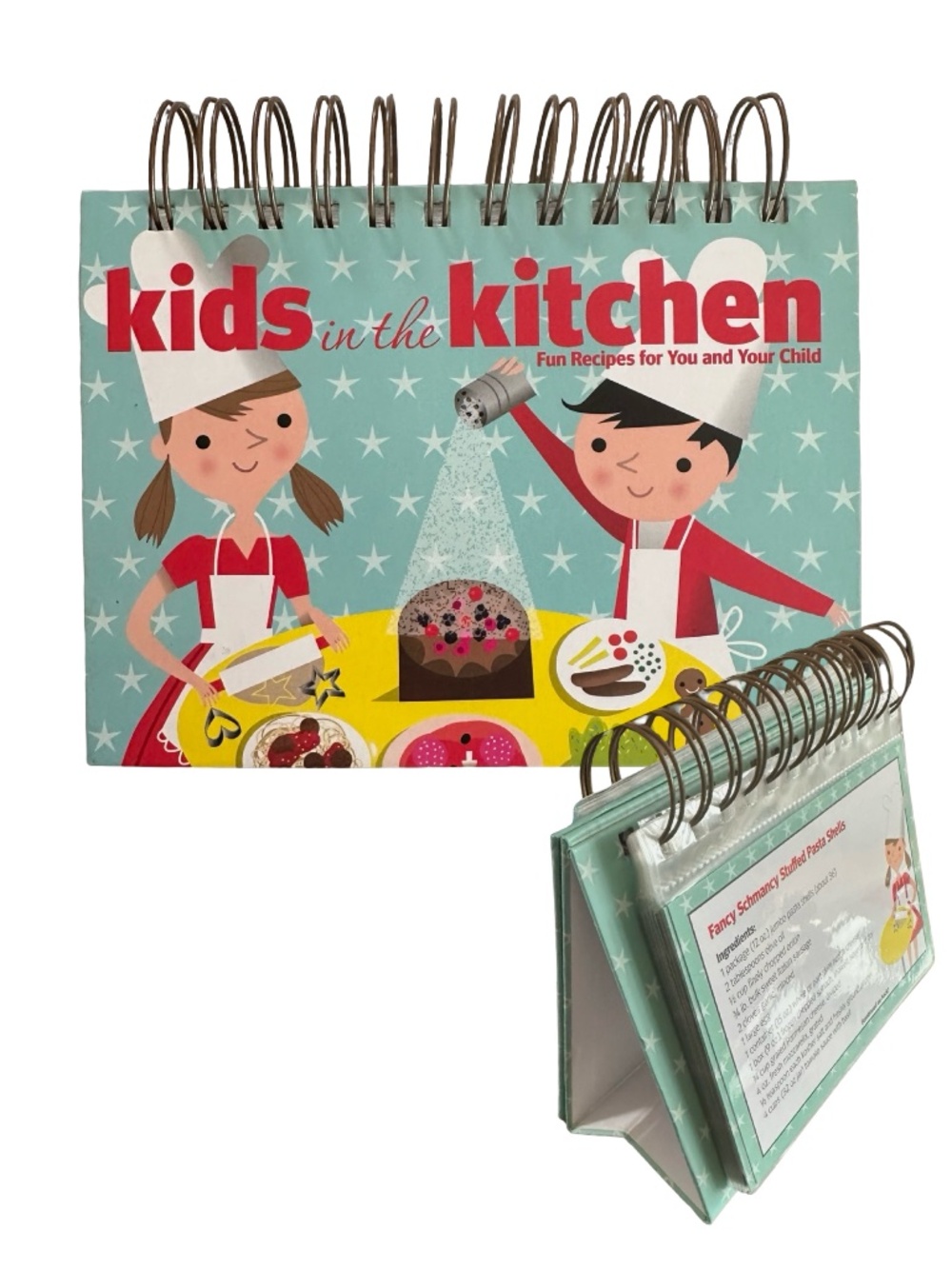 KIDS IN THE KITCHEN Fun Recipes For You & Your Child Flip Book w\ Stand 2011